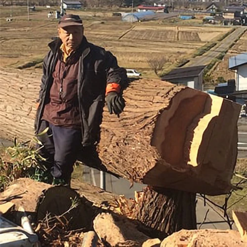 きこりの菊池農園　菊池さん